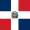 Dominican Republic Flag Icon Image
